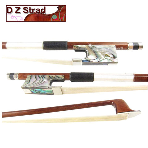 D Z Strad Pernambuco Violin Bow Model 701 with Abalone Frog Full Size 4/4 (4/4 - Size)